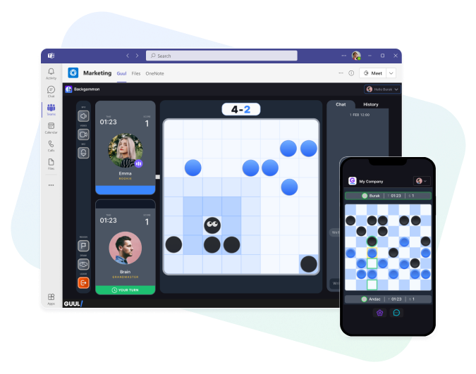 Online games for Microsoft Teams to motivate your remote team